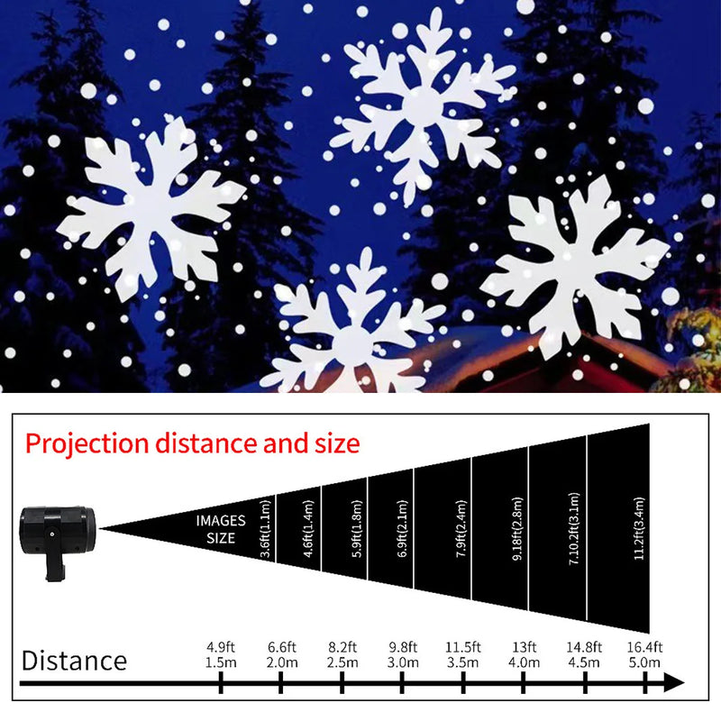 LED USB FLOCO DE NEVE